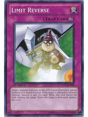 Limit Reverse - YS11-EN039 - Common 1st Edition