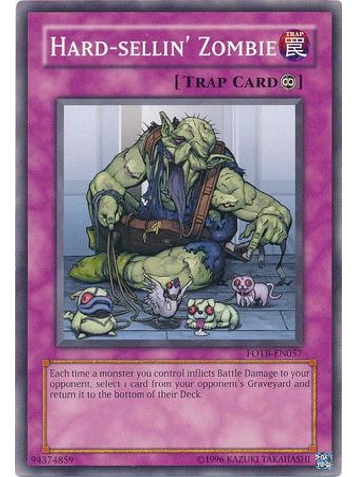 Hard-sellin' Zombie - FOTB-EN057 - Common Unlimited 1