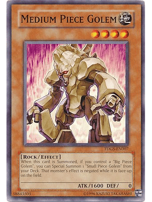 Medium Piece Golem - TDGS-EN007 - Common Unlimited