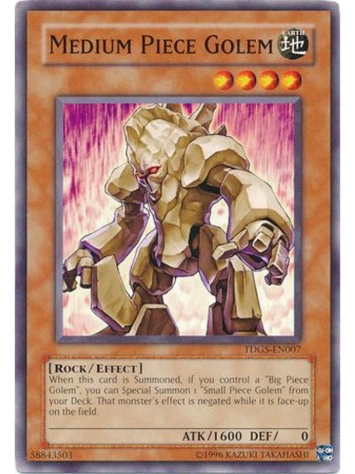 Medium Piece Golem - TDGS-EN007 - Common Unlimited 1