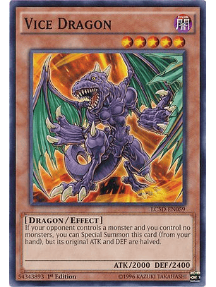 Vice Dragon - LC5D-EN059 - Common 1st Edition