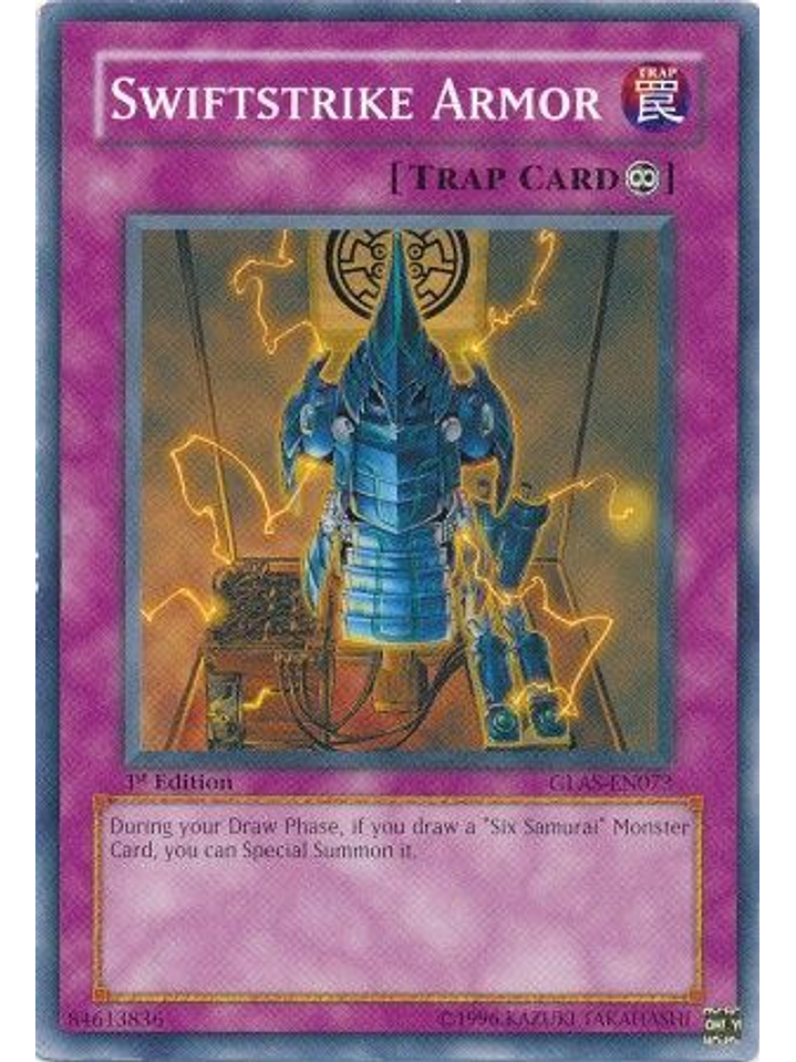 Swiftstrike Armor - GLAS-EN073 - Common 1st Edition 1