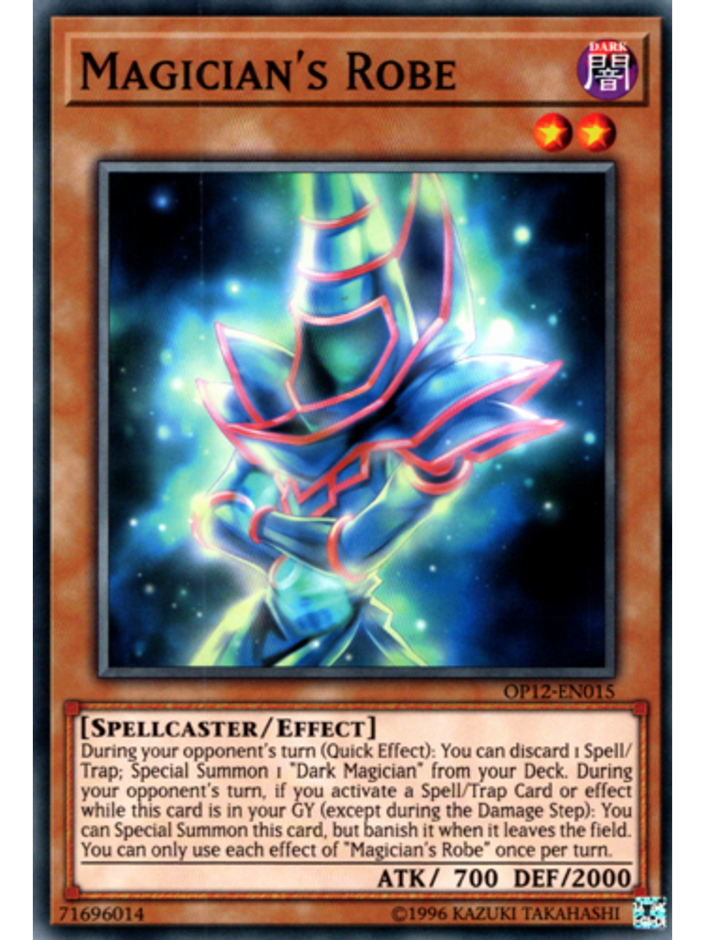 Magician's Robe - OP12-EN015 - Common 1