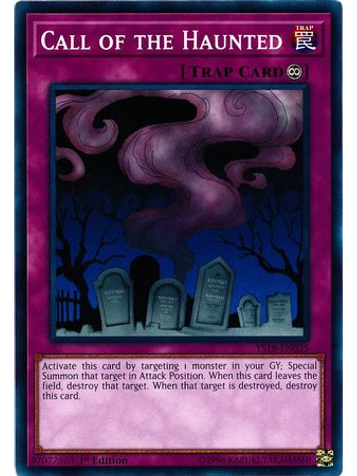 Call of the Haunted - YS18-EN035 - Common 1st Edition 1