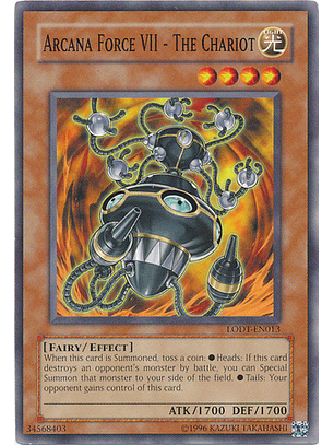 Arcana Force VII - The Chariot - LODT-EN013 - Common Unlimited