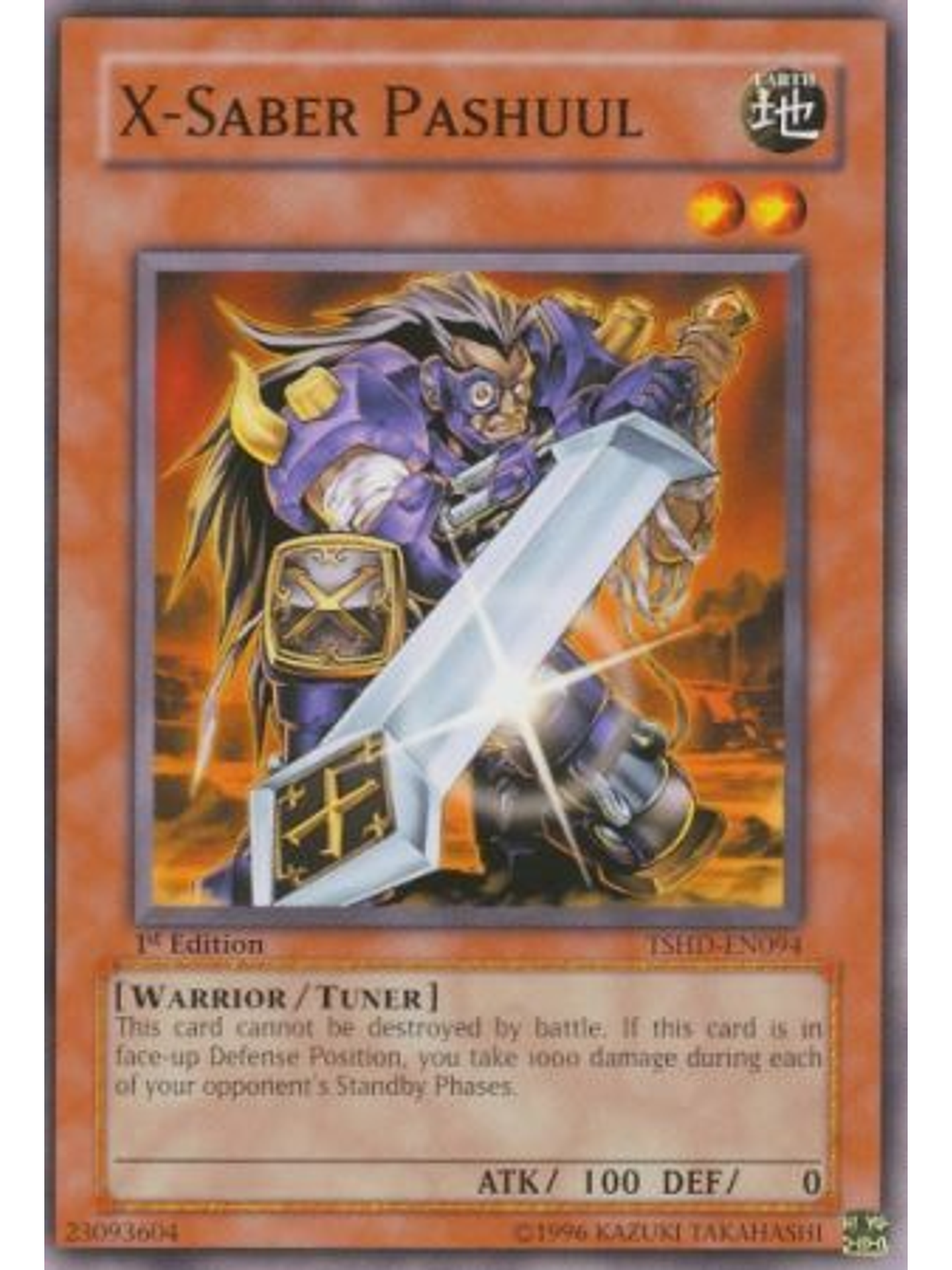 X-Saber Pashuul - TSHD-EN094 - Common 1st Edition 1