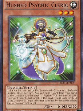 Hushed Psychic Cleric - HSRD-EN050 - Common 1st Edition