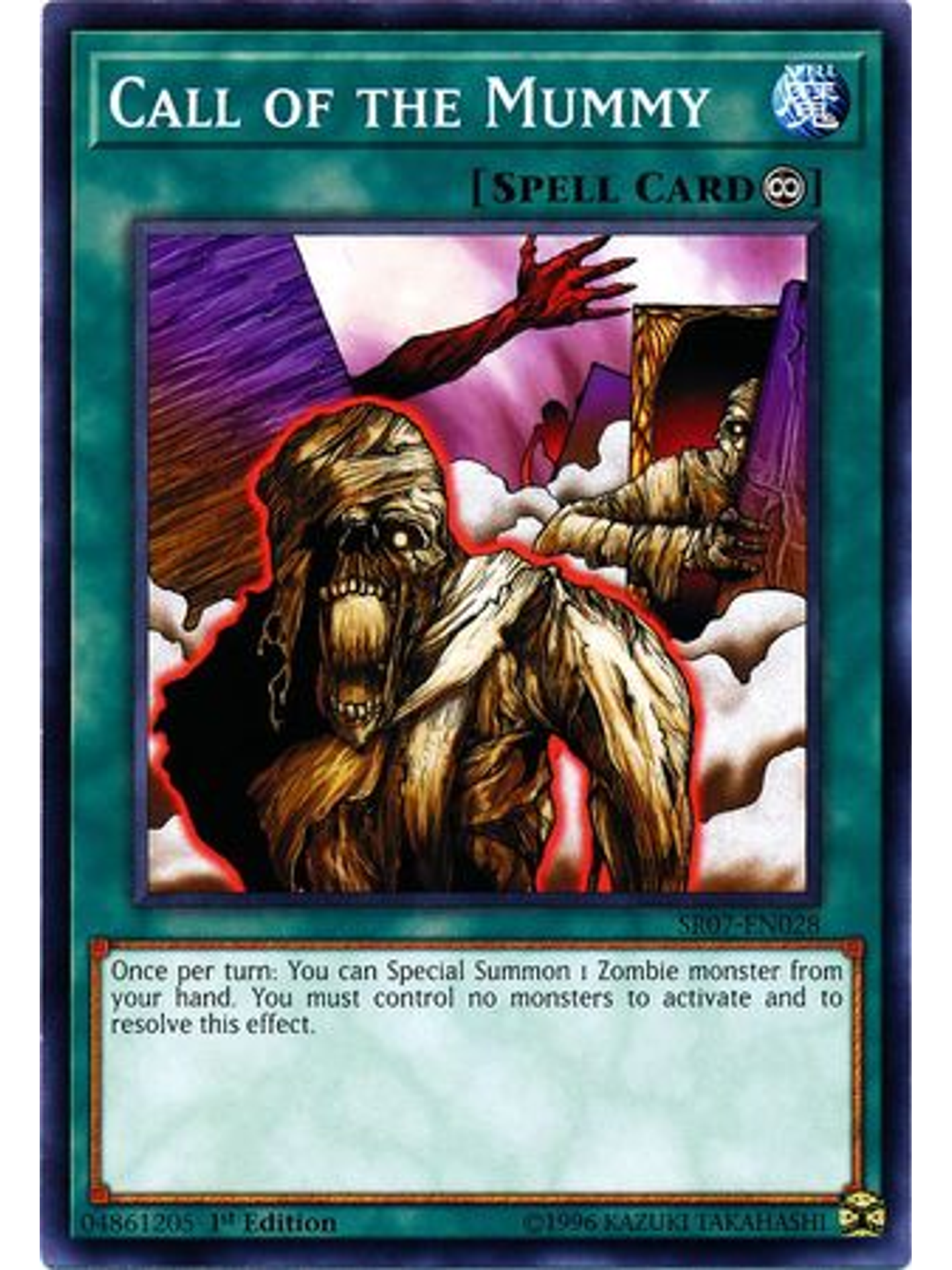 Call of the Mummy - SR07-EN028 - Common 1st Edition 1