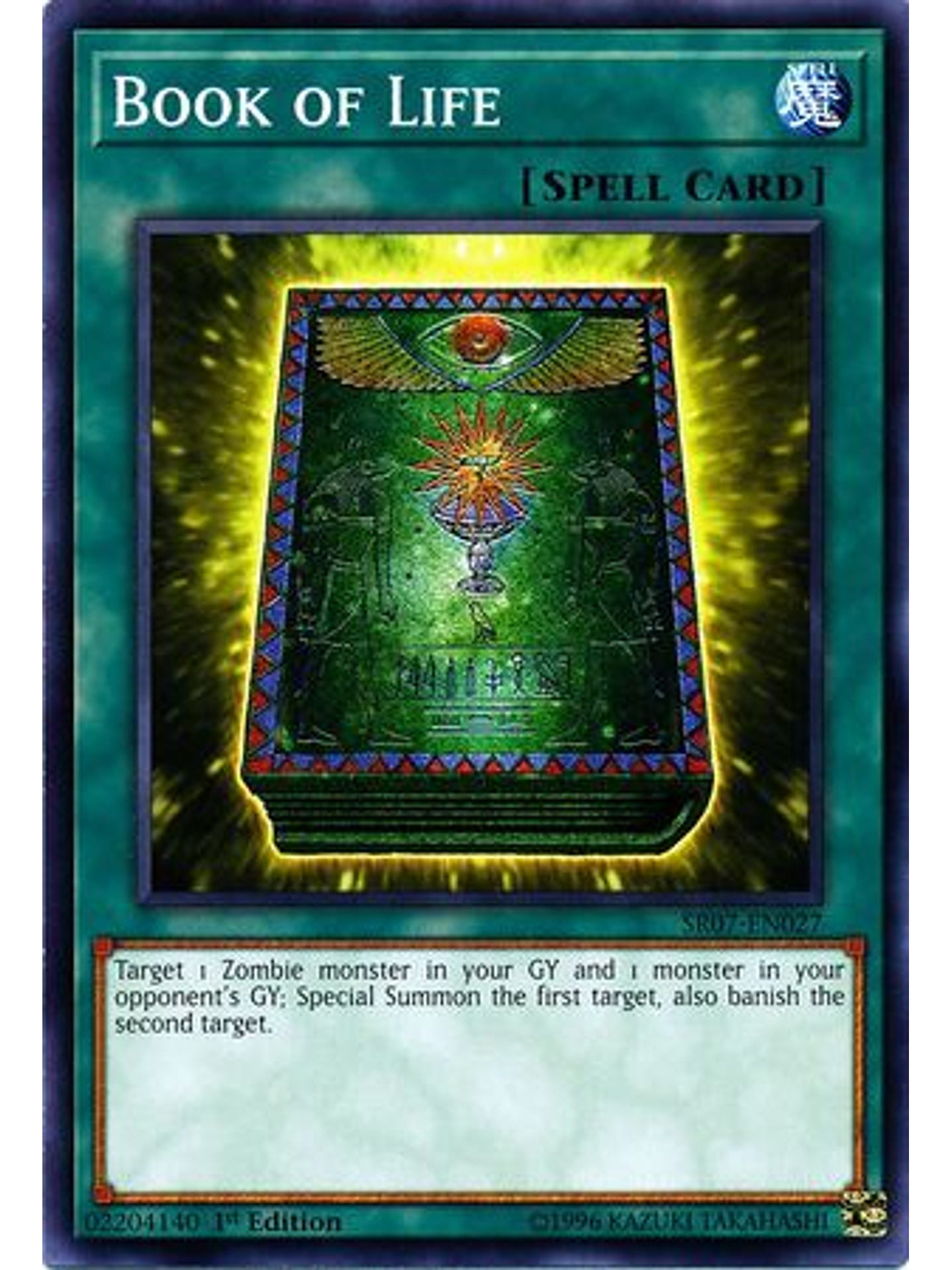 Book of Life - SR07-EN027 - Common 1st Edition 1