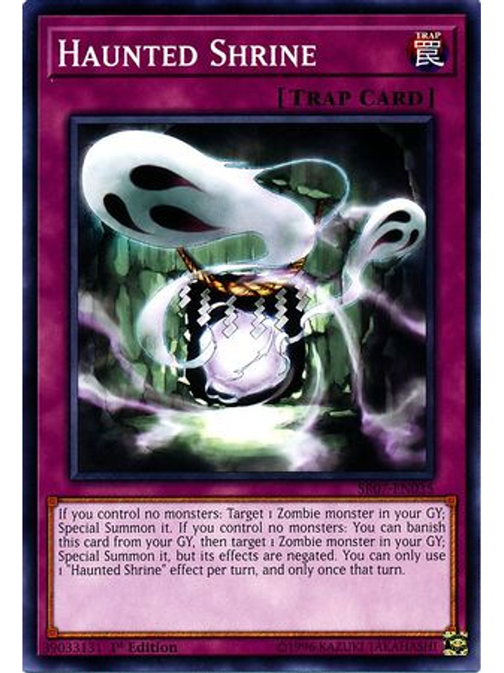 Haunted Shrine - SR07-EN035 - Common 1st Edition 1