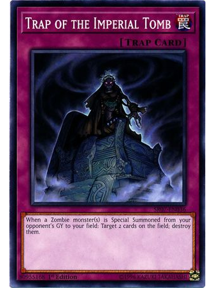 Trap of the Imperial Tomb - SR07-EN036 - Common 1st Edition 1