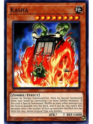Kasha - SR07-EN004 - Common 1st Edition