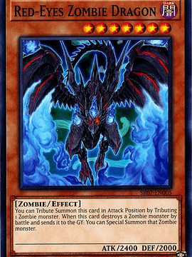 Red-Eyes Zombie Dragon - SR07-EN005 - Common 1st Edition