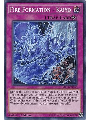 Fire Formation - Kaiyo - MP14-EN050 - Common 1st Edition