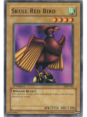 Skull Red Bird - SDK-029 - Common 1st Edition