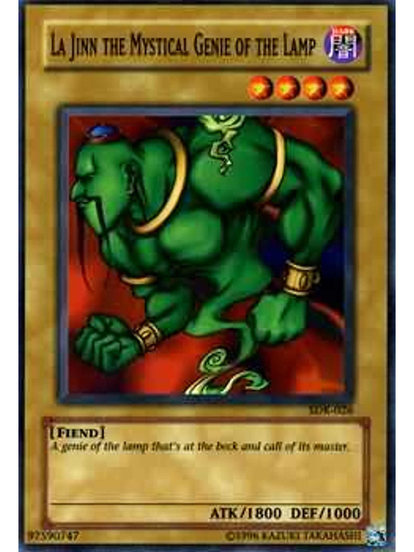 La Jinn the Mystical Genie of the Lamp - SDK-026 - Common 1st Edition 1