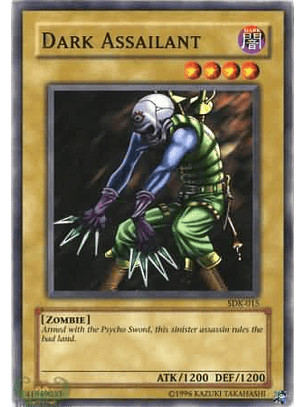 Dark Assailant/Assassin - SDK-015 - Common 1st Edition