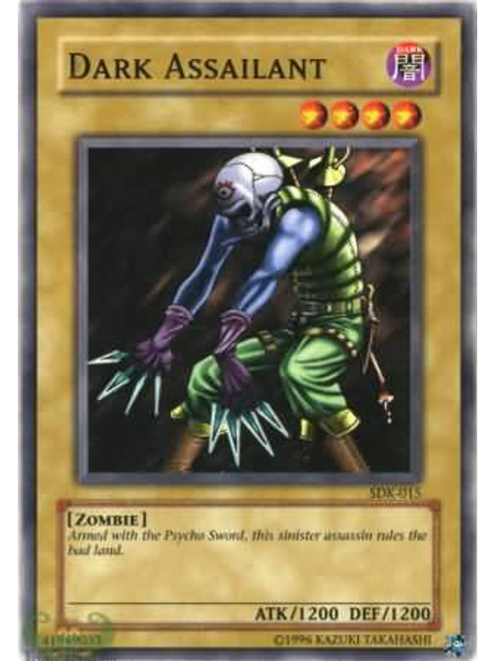 Dark Assailant/Assassin - SDK-015 - Common 1st Edition 1