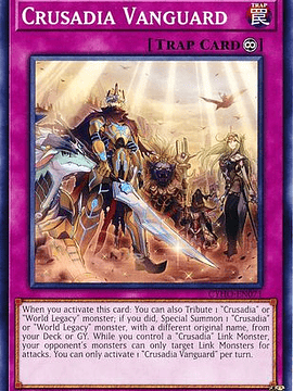 Crusadia Vanguard - CYHO-EN071 - Common 1st Edition