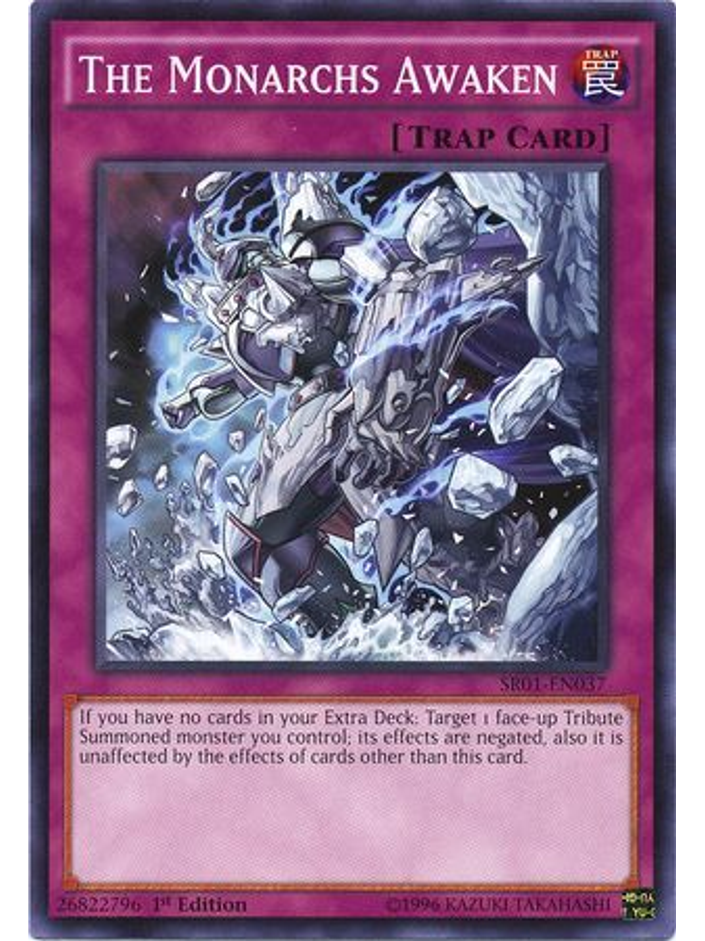 The Monarchs Awaken - SR01-EN037 - Common 1st Edition 1