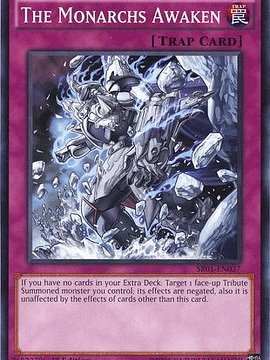 The Monarchs Awaken - SR01-EN037 - Common 1st Edition