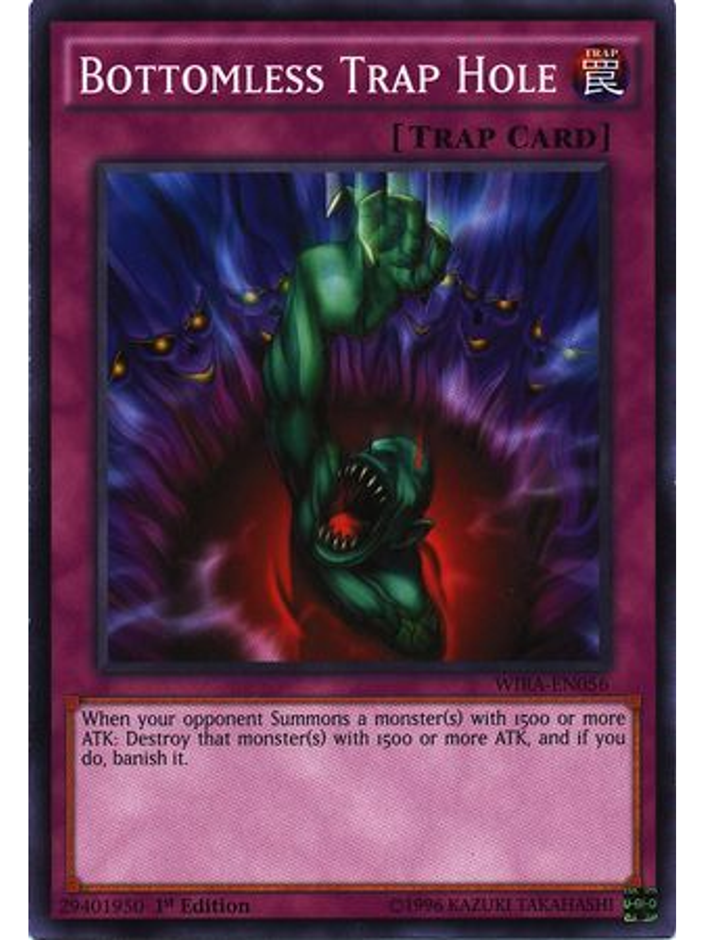 Bottomless Trap Hole - wira-en056 - Common 1st Edition 1