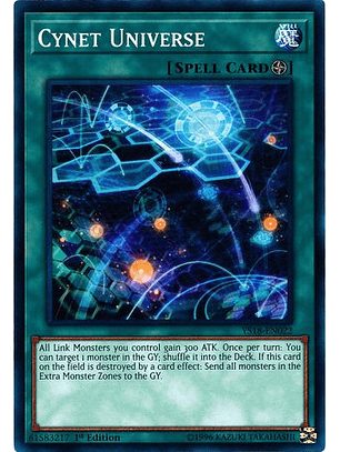 Cynet Universe - YS18-EN022 - Common 1st Edition
