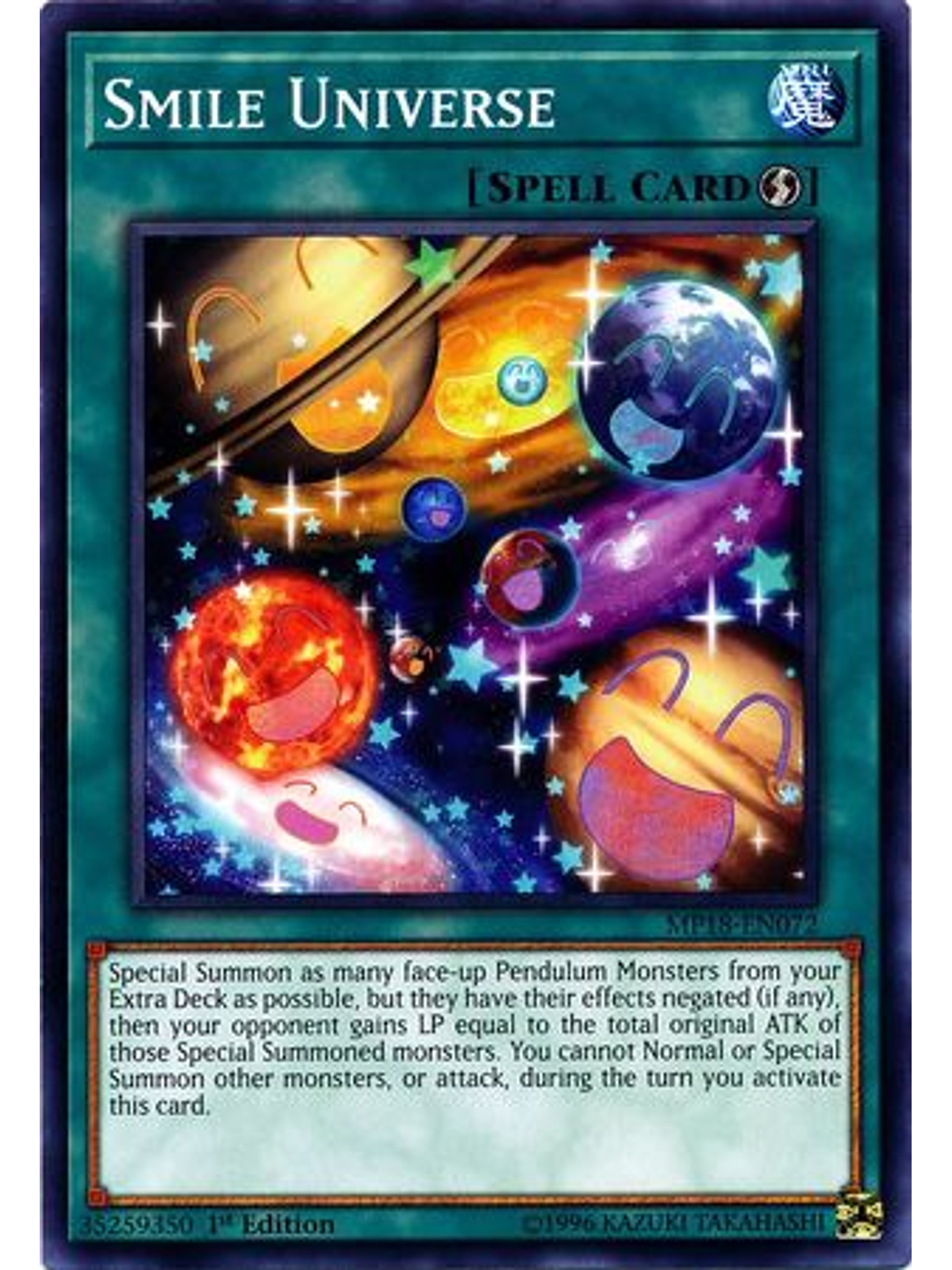 Smile Universe - MP18-EN072 - Common 1st Edition 1