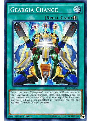 Geargia Change - MP17-EN053 - Common 1st Edition