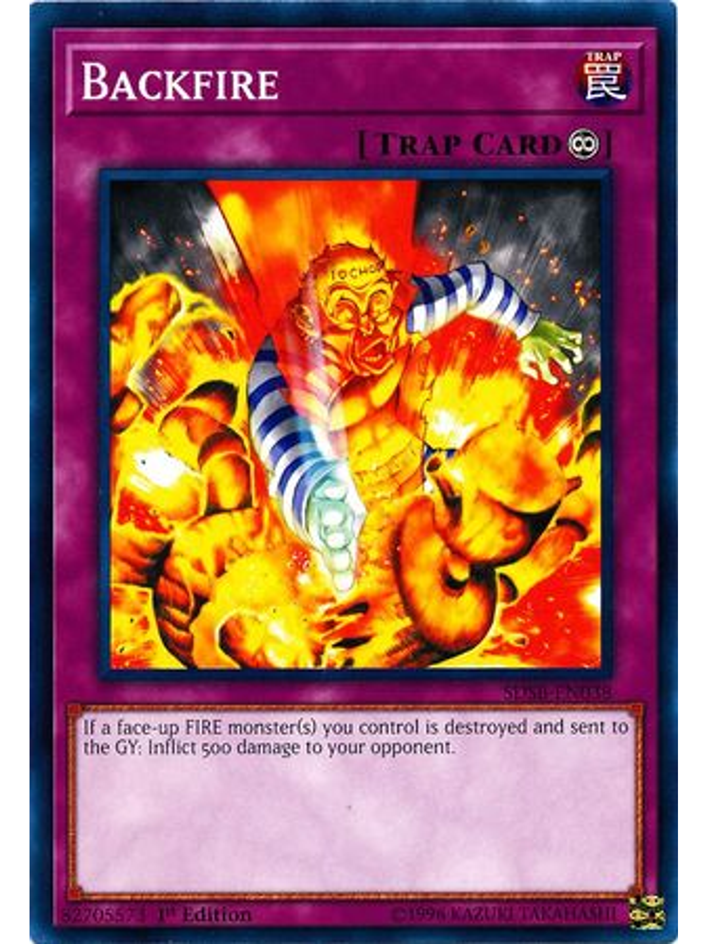 Backfire - SDSB-EN038 - Common 1st Edition 1