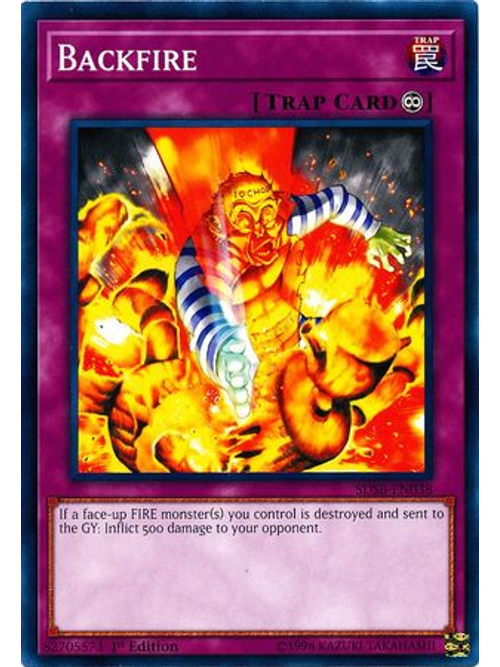 Backfire - SDSB-EN038 - Common 1st Edition 1