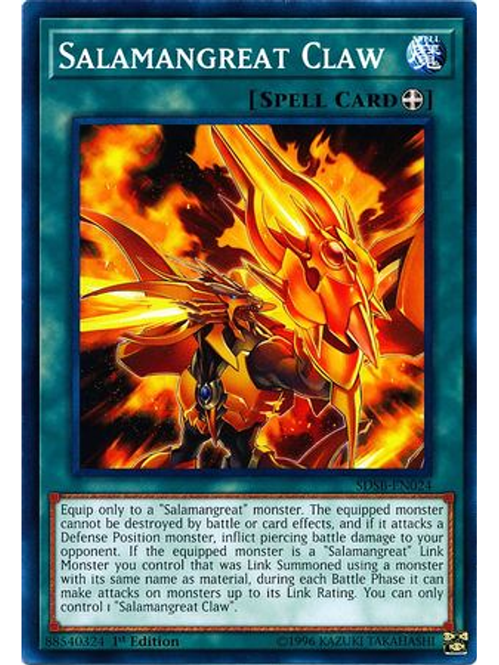 Salamangreat Claw - SDSB-EN024 - Common 1st Edition 1