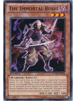 The Immortal Bushi - SDWA-EN014 - Common 1st Edition