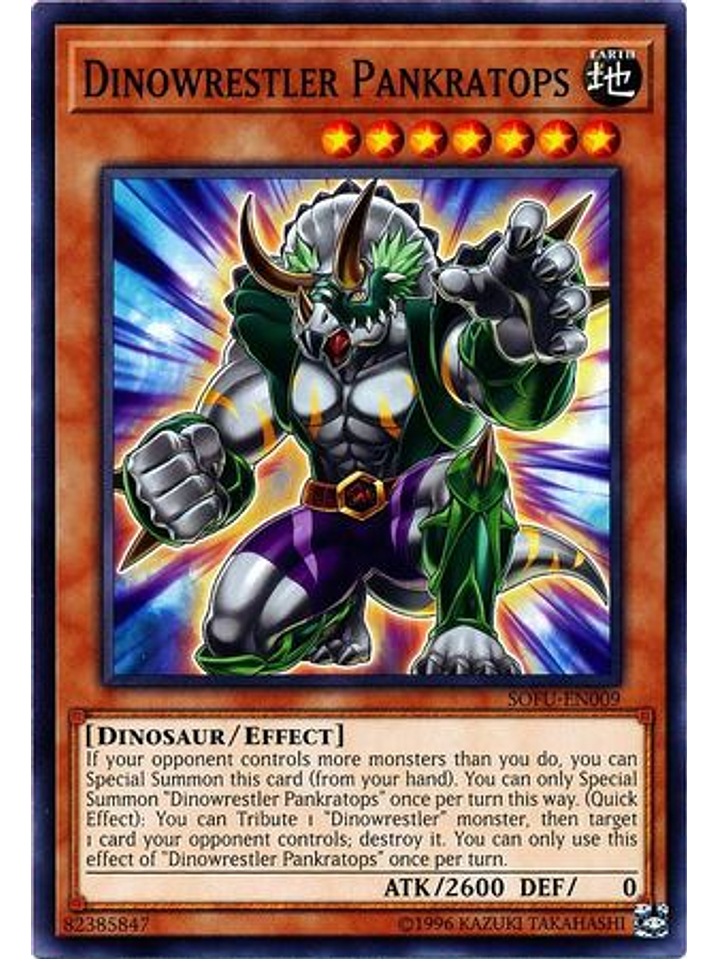 Dinowrestler Pankratops - SOFU-EN009 - Common Unlimited 1