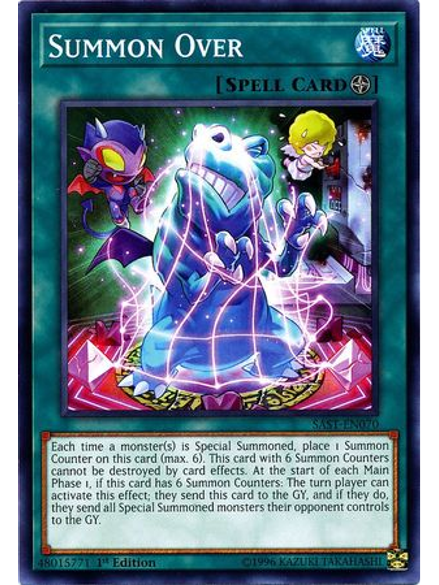 Summon Over - SAST-EN070 - Common 1st Edition 1