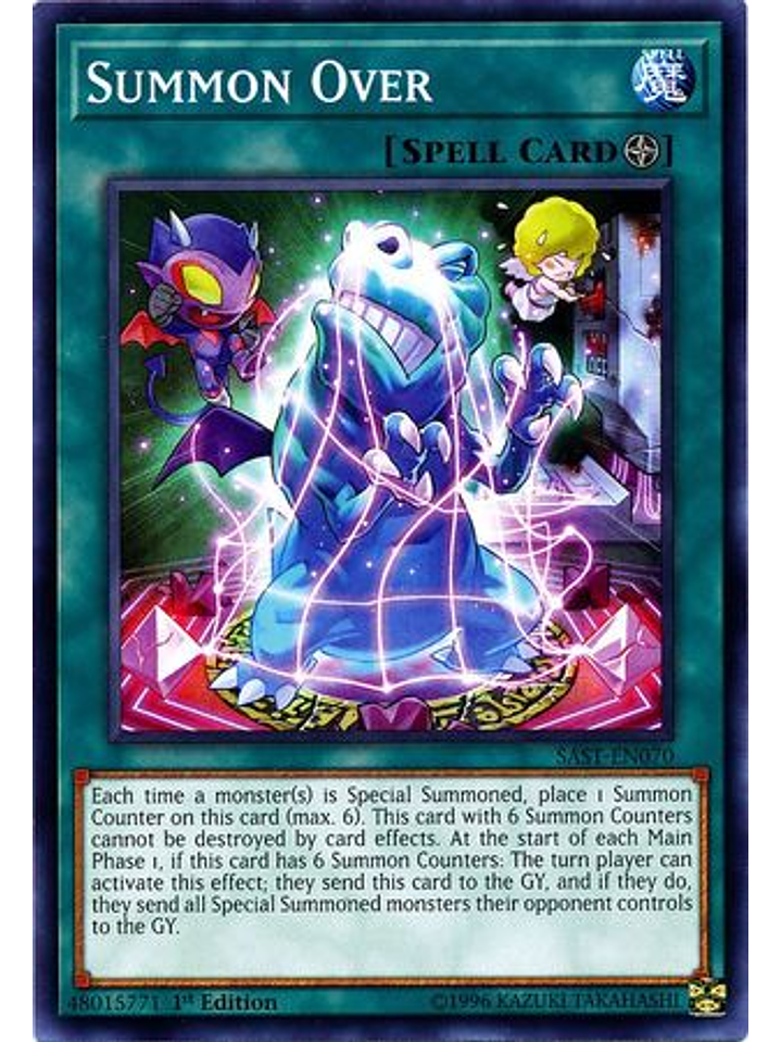 Summon Over - SAST-EN070 - Common 1st Edition 1