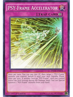 Psy-frame Accelerator - inov-en074 - Common 1st Edition