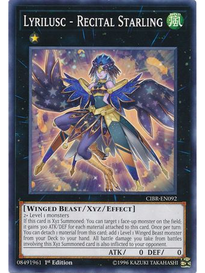 Lyrilusc - Recital Starling - CIBR-EN092 - Common 1st Edition 1