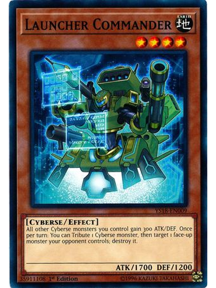 Launcher Commander - YS18-EN009 - Common 1st Edition 1