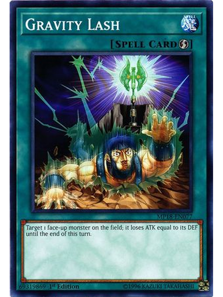 Gravity Lash - MP18-EN077 - Common 1st Edition 1