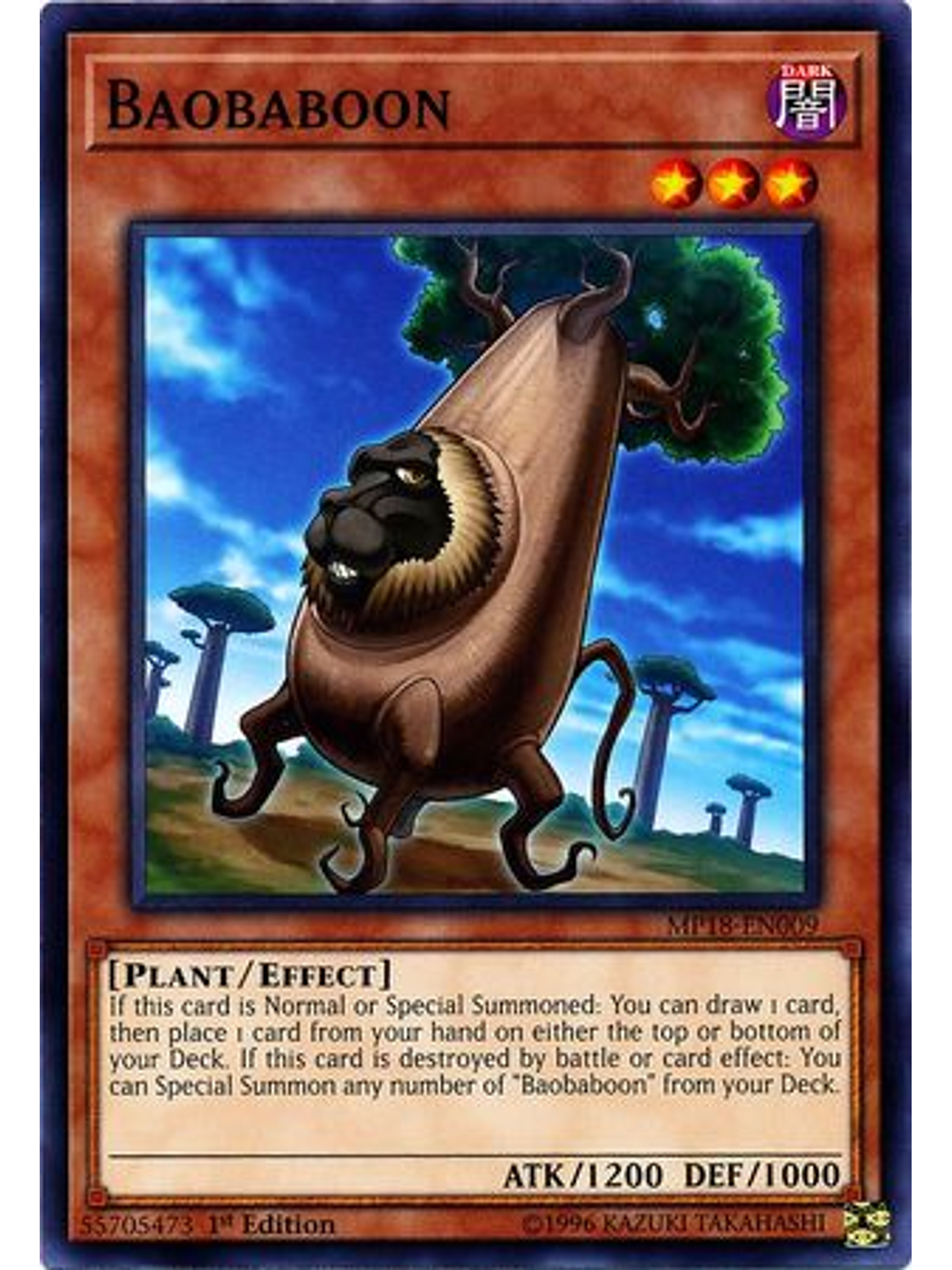 Baobaboon - MP18-EN009 - Common 1st Edition 1