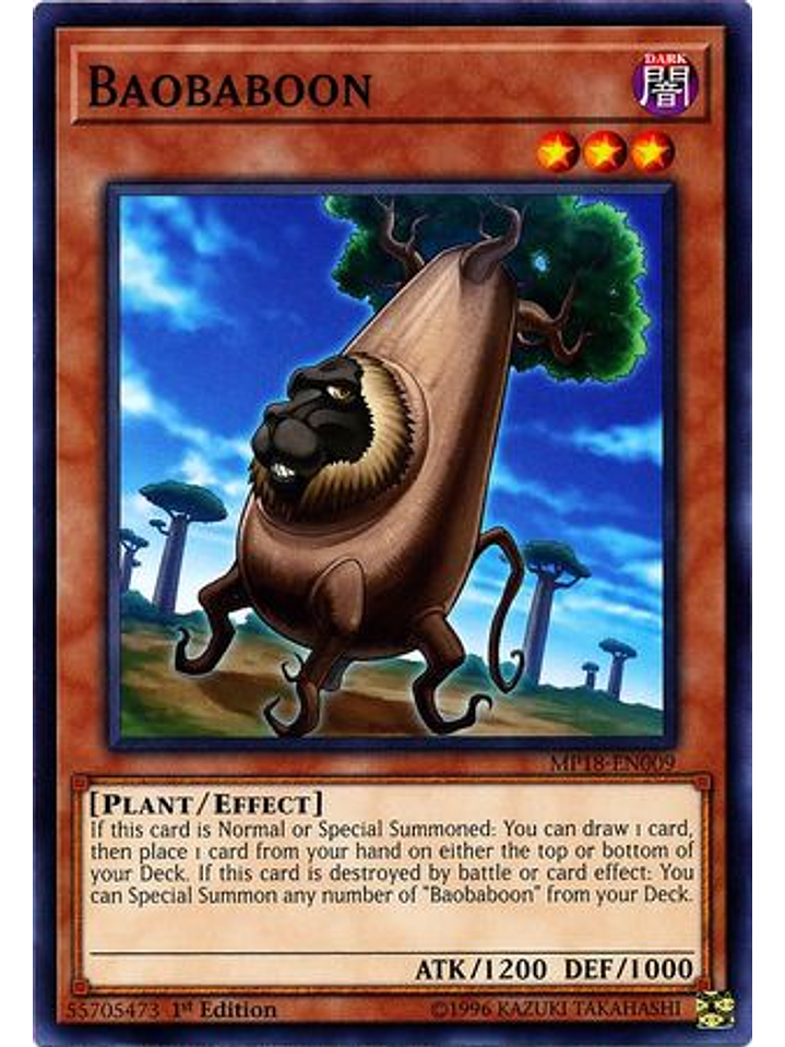 Baobaboon - MP18-EN009 - Common 1st Edition 1