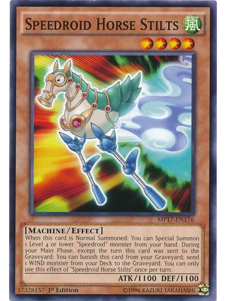 Speedroid Horse Stilts - MP17-EN176 - Common 1st Edition 1