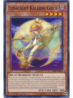Lunalight Kaleido Chick - cibr-en091 - Common 1st Edition