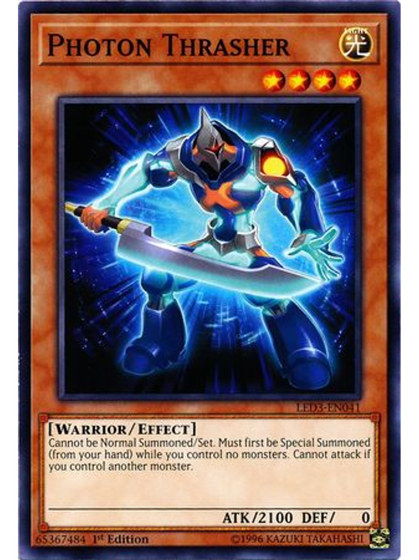 Photon Thrasher - LED3-EN041 - Common 1st Edition 1