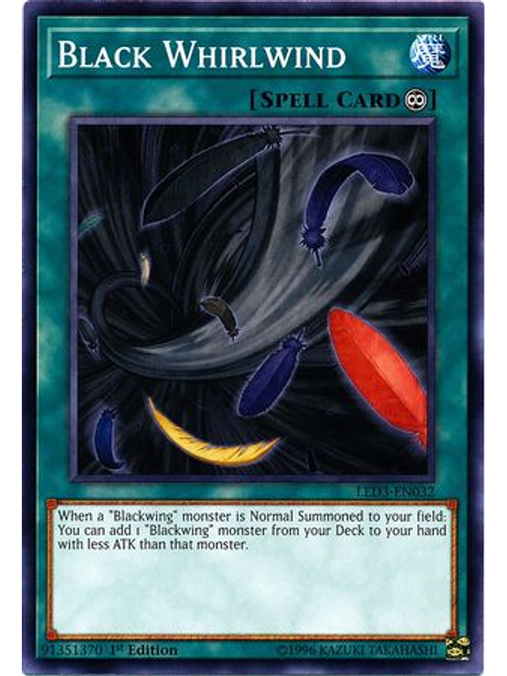 Black Whirlwind - LED3-EN032 - Common 1st Edition 1
