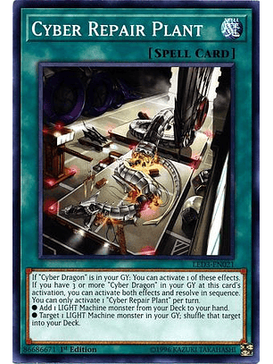 Cyber Repair Plant - LED3-EN021 - Common 1st Edition