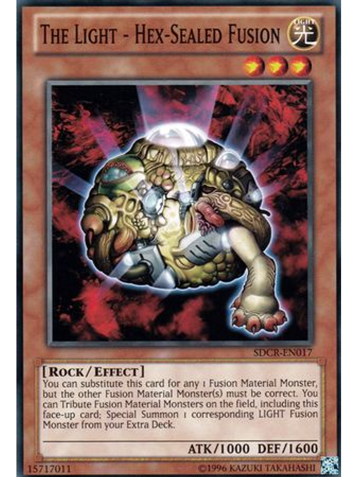 The Light - Hex-Sealed Fusion - SDCR-EN017 - Common Unlimited 1