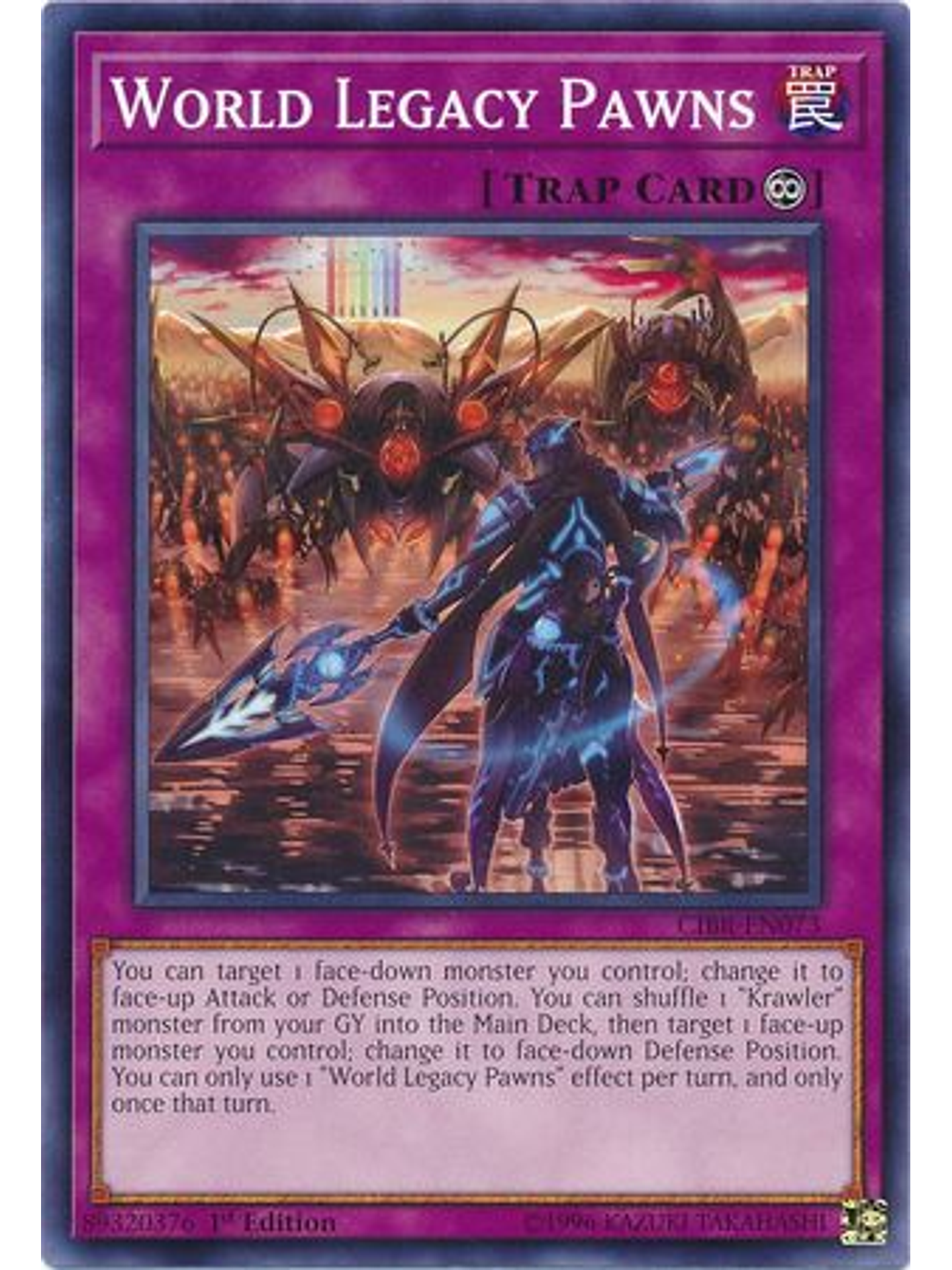 World Legacy Pawns - CIBR-EN073 - Common 1st Edition 1