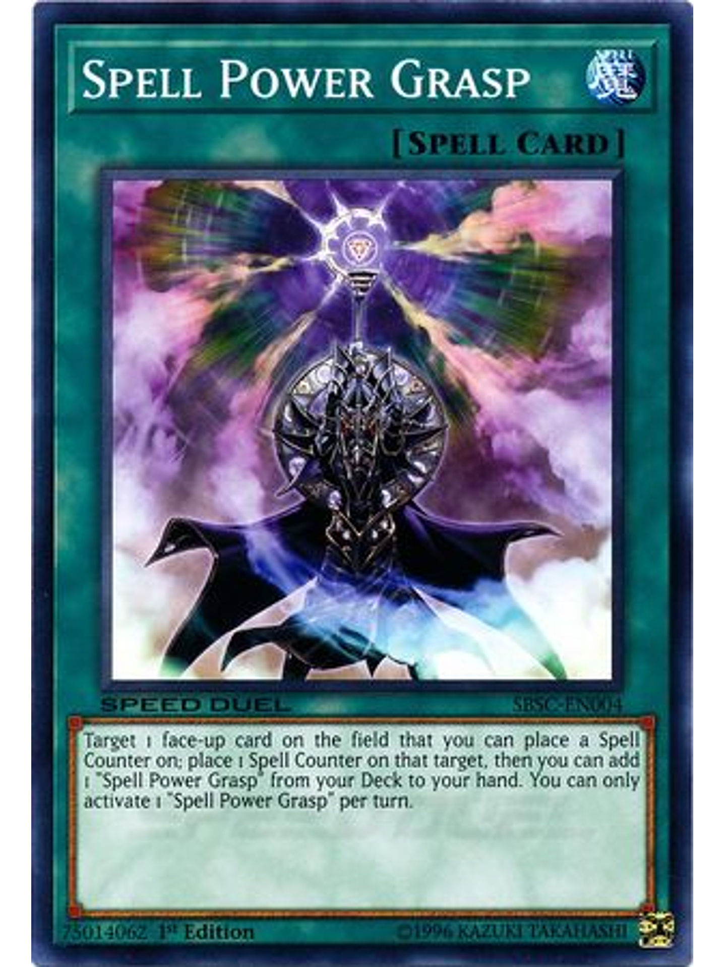 Spell Power Grasp - SBSC-EN004 - Common 1st Edition 1